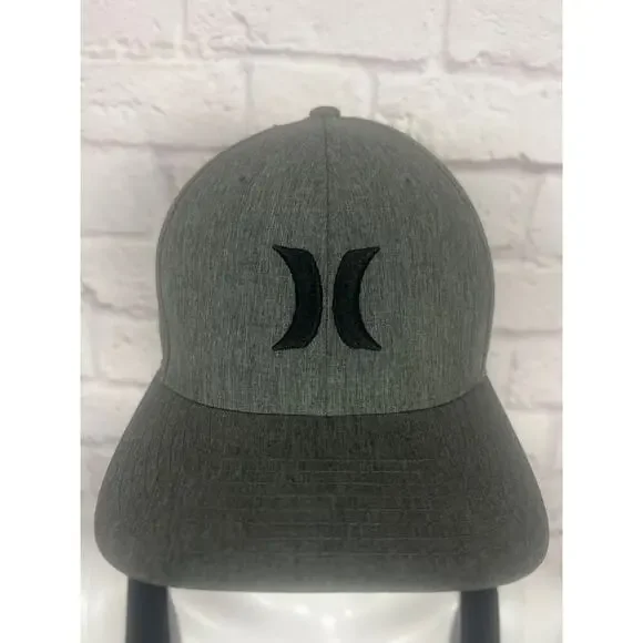 Men’s Gray Hurley Baseball Cap - Picture 2 of 12